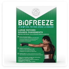 TIMBRES ANALGÉSIQUES BIOFREEZE — 5 TIMBRES