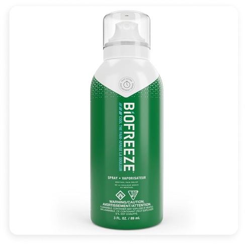 VAPORISATEUR ANALGÉSIQUE BIOFREEZE — 89 ML